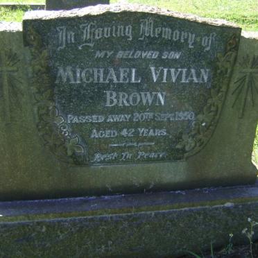 BROWN Michael Vivian -1950