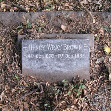BROWN Henry Wray 1878-1962