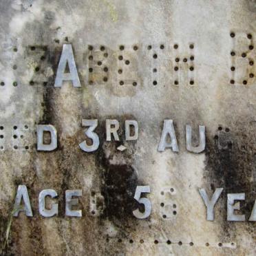 BROWN John -1941 &amp; Elizabeth -1930 :: BROWN Wally 1950