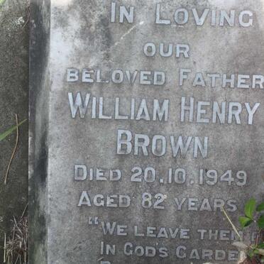 BROWN William Henry -1949