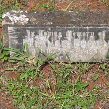 BROWN Eleanor 1875-1954