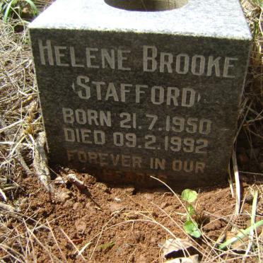 BROOKE Helene nee STAFFORD 1950-1992
