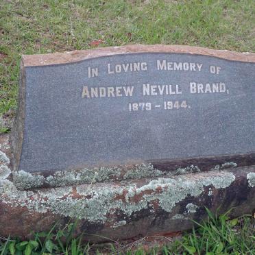 BRAND Andrew Nevill 1879-1944