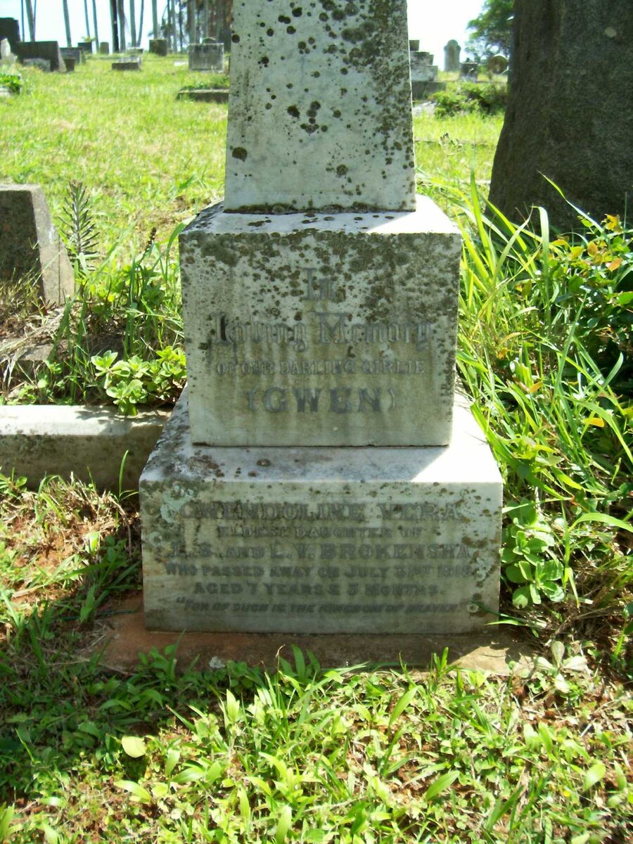 BROKENSHA Gwendoline Vera -1918