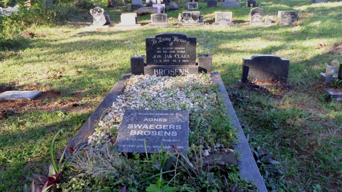 BROSENS Jos Jan Clara 1920-1990 :: BROSENS Agnes SWAEGERS 1920-2011