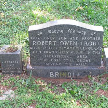 BRINDLE Robert Owen 1962-1981