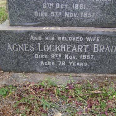 BRADY Agnes Lockheart  -1957