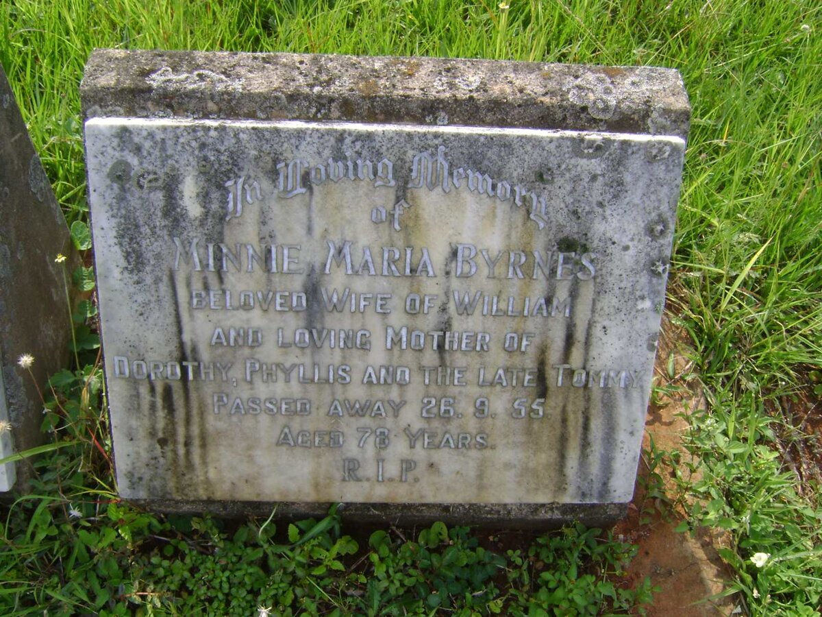 BYRNES Minnie Maria -1955