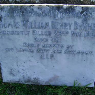 BYRNES Thomas William Henry -1951