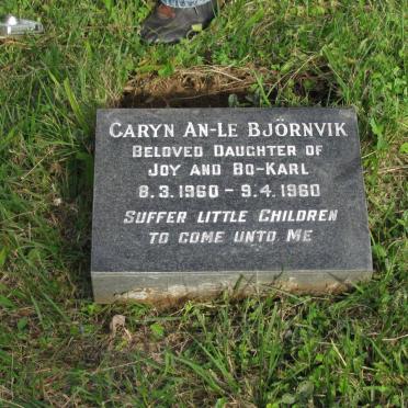 BJORNVIK Caryn An-Le 1960-1960