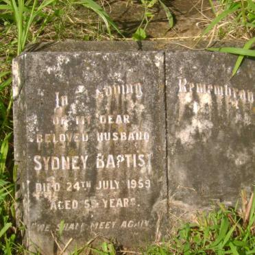 BAPTIST Sydney -1959