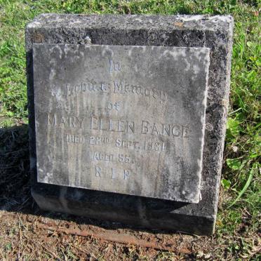 BANCE Mary Ellen -1931