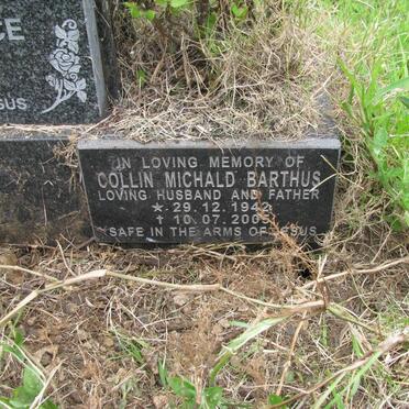 BARTHUS Collin Michald 1942-2005