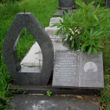 BARENDSE Mark Anthony 1956-1976