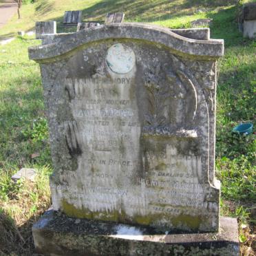 BARRY Jane nee WAUGH -1931 :: WHITELAW Mary J.J. -1950 :: MARTIN Kenneth Robert Paxton 1933-1935