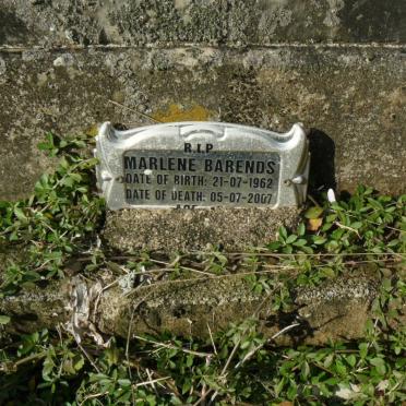 BARENDS Marlene 1962-2007