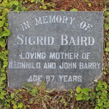 BAIRD Sigrid