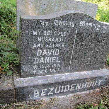 BEZUIDENHOUT David Daniel 1931-1983