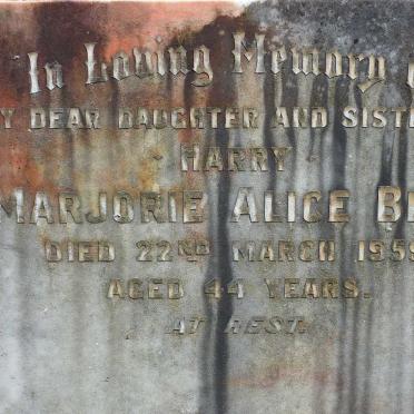 BEST Margorie Alice -1959