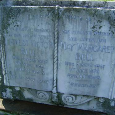 BELL Ernest Victor -1949 &amp; May Margaret -1970