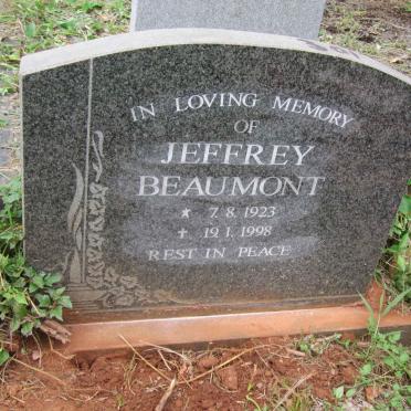 BEAUMONT Jeffrey 1923-1998