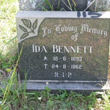 BENNETT Ida 1893-1962