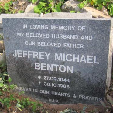 BENTON Jeffrey Michael 1944-1966