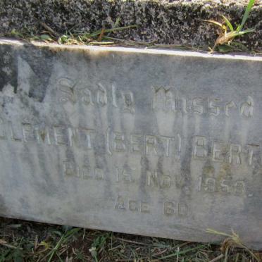 BERTULES Clement -1958