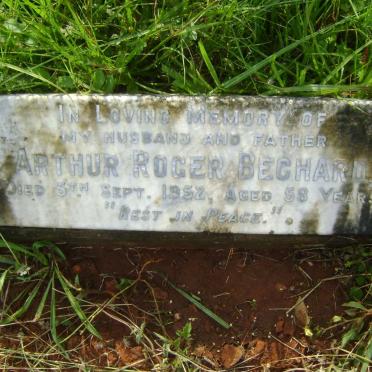 BECHARD Arthur Roger -1952