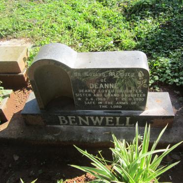 BENWELL Deanne 1969-1990
