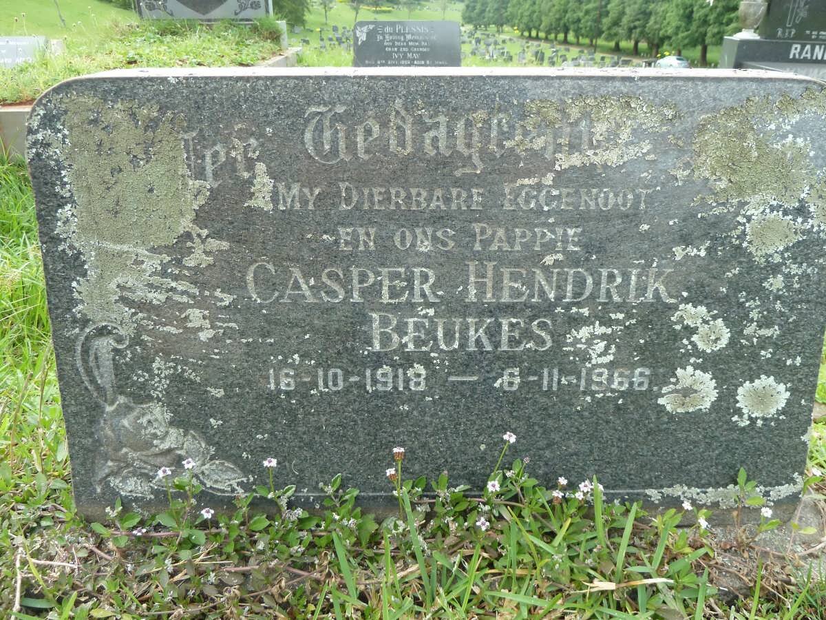 BEUKES Casper Hendrik 1918-1966
