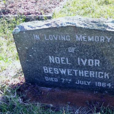 BESWETHERICK Noel Ivor -1964