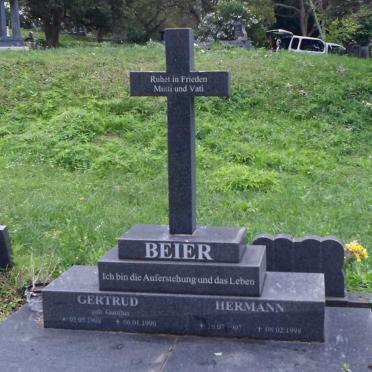 BEIER Hermann 1907-1998 &amp; Gertrud 1908-1990 