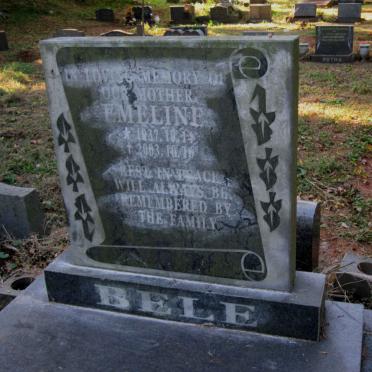 BELE Emeline 1937-2003