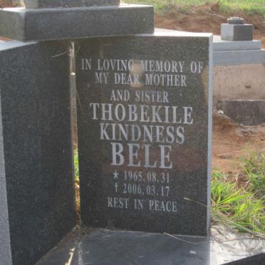 BELE Thobekile Kindness 1965-2006 
