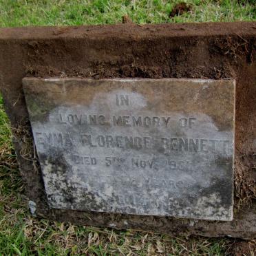 BENNETT Emma Florence -1931