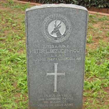 BEZUIDENHOUT Pieter L.  -1947
