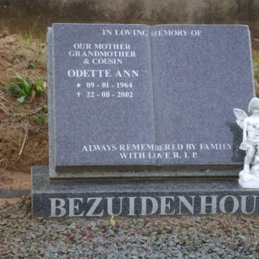 BEZUIDENHOUT Odette Ann 1964-2002