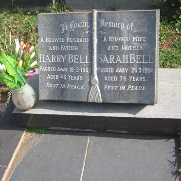 BELL Harry -1967 &amp; Sarah -1994