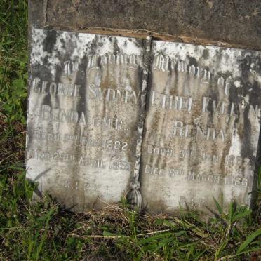 BENDA George Sydney 1882-1955 &amp; Ethel Evelyn 1882-1966