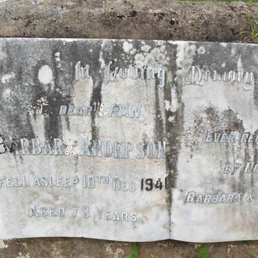 ANDERSON Barbara -1941