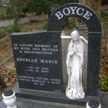 BOYCE Estelle Marie 1958-2007
