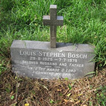 BOSCH Louis Stephen 1925-1979