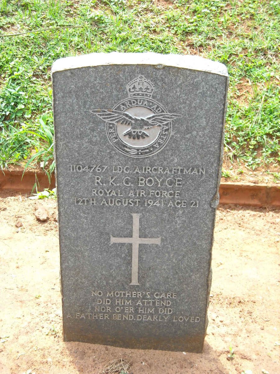 BOYCE R.K.G. -1941