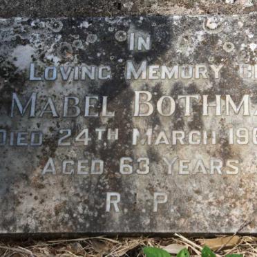 BOTHMA Mabel -1960