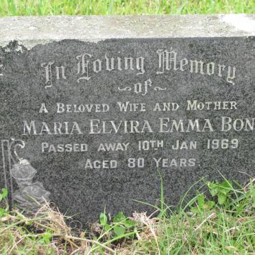 BONI Maria Elvira Emma -1969