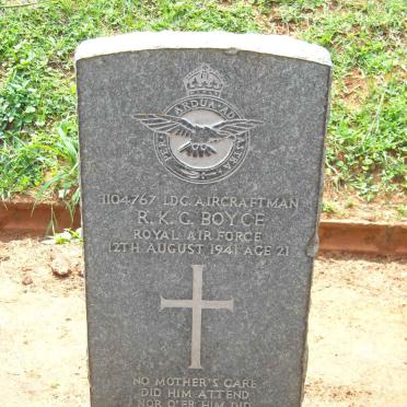 BOYCE R.K.G. -1941