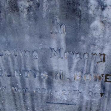 BOWER Gladys N. 1887-1940