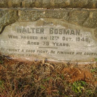 BOSMAN Walter -1946