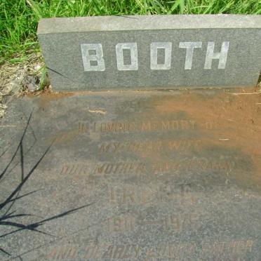 BOOTH Cliff 1912-1979 &amp; Irene 1911-1975